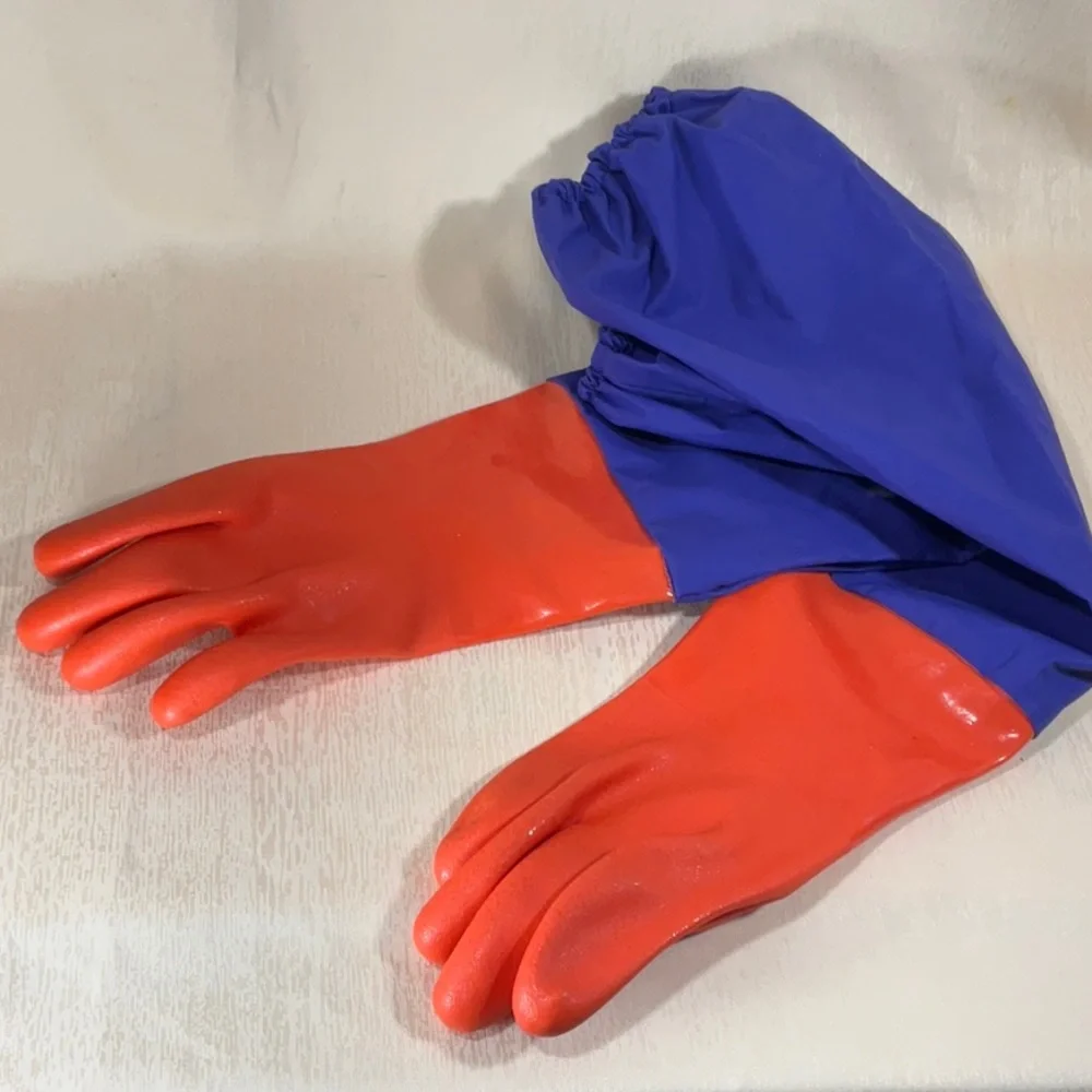 Coralife Aqua Gloves- Heavy Duty Aquarium Gloves 28-Inch PVC